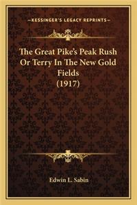 The Great Pike's Peak Rush Or Terry In The New Gold Fields (1917)