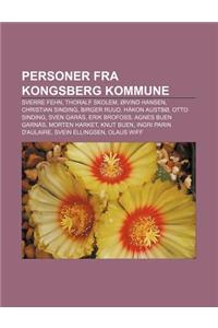 Personer Fra Kongsberg Kommune