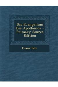 Das Evangelium Des Apollonios