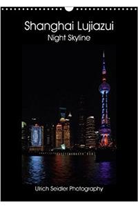 Shanghai Lujiazui Night Skyline 2018