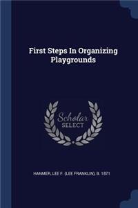 First Steps In Organizing Playgrounds