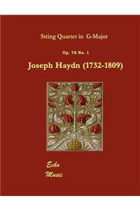 String Quartet in G Major Opus 76 No1 Score