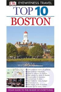 DK Eyewitness Top 10 Travel Guide Boston