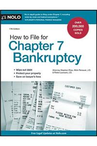 How to File for Chapter 7 Bankruptcy