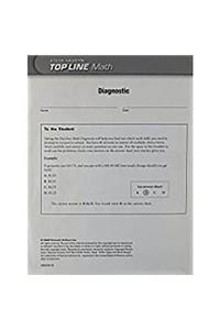 Steck-Vaughn Top Line Math: Inventory (Test) Grades 9 - Up