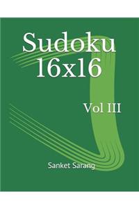 Sudoku 16x16 Vol III