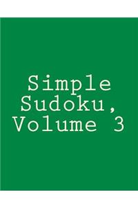 Simple Sudoku, Volume 3