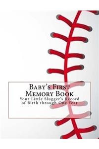 Baby's First Memory Book