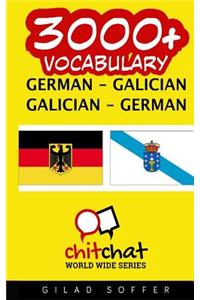 3000+ German - Galician Galician - German Vocabulary