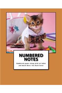 Numbered Notes