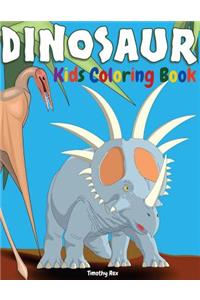 Dinosaur Kids Coloring Book