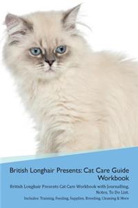British Longhair Cat Presents