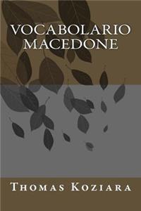 Vocabolario Macedone