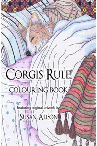 Corgis Rule! A dog lover's pocket size colouring book