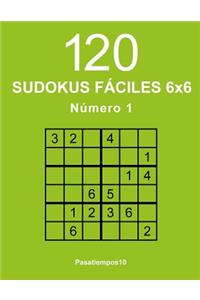 120 Sudokus fáciles 6x6 - N. 1