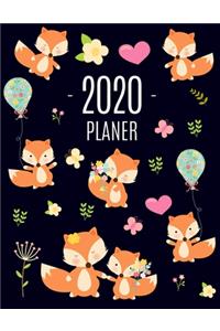 Roter Fuchs Planer 2020