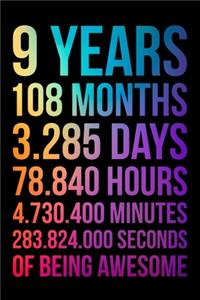 9 Years of Being Awesome