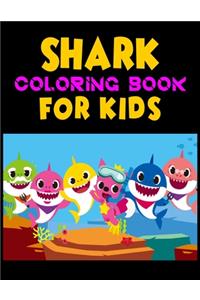 Shark Coloring Book For kids