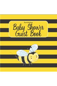 Bumblebee Baby Shower Guest Book
