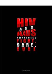 HIV And AIDS Awareness - Fight, Care, Cure
