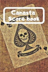Canasta Score book
