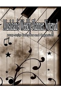 Musician's Weekly Planner Notepad