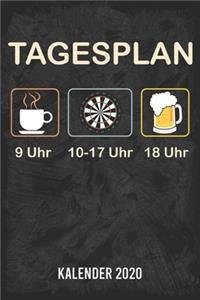 Tagesplan Dart Kalender 2020