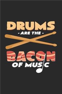 Drums are the bacon of music