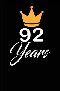 92 years