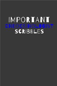 Important Endocrinologist Scribbles