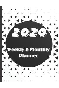 2020 Weekly & Monthly Planner