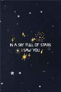In A Sky Full Of Stars I Saw You