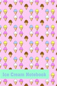 Ice Cream Notebook