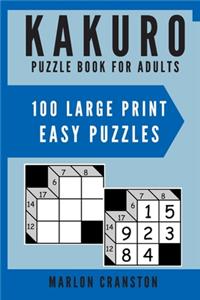 Kakuro Puzzle Book For Adults