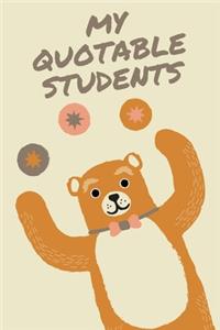 My Quotable Students