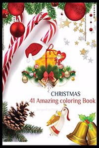 CHRISTMAS 41 Amazing Coloring Book