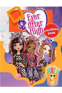 Ever After High School Coloring Book