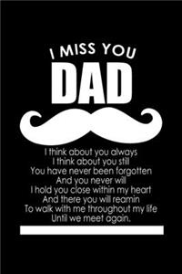 I miss you dad