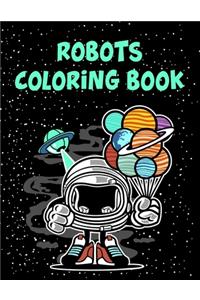 Robots Coloring Book