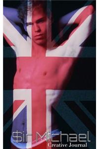 UK British Flag sexy Sir Michael designer creative blank Journal