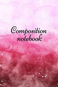 Composition notebook