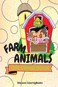 Farm Animals Coloring Book