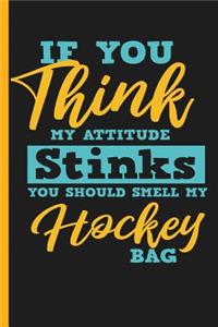 If You Think My Attitude Stinks, You Should Smell My Hockey Bag