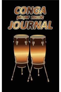 Conga Player Music Journal