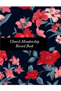 Church Membership Record Book