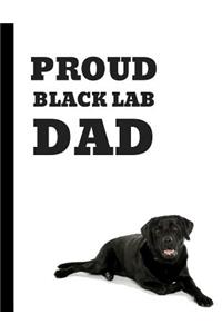 Proud Black Lab Dad