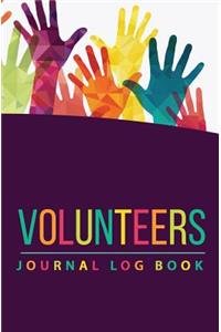 Volunteers Journal Log Book