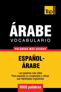Vocabulario Español-Árabe - 9000 palabras más usadas
