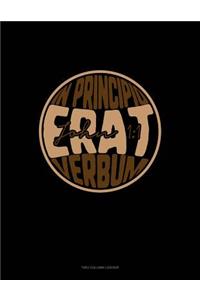 In Principio Erat Verbum - John 1