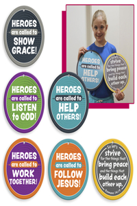 Vacation Bible School (Vbs) Hero Hotline Decorating Mobiles (Pkg of 6)